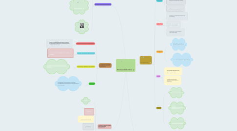 Mind Map: Proceso Administrativo