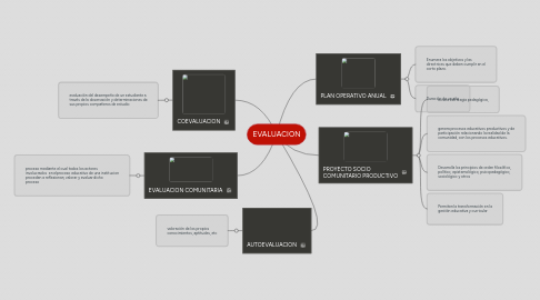 Mind Map: EVALUACION