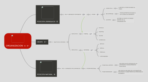 Mind Map: ORGANIZACIÓN