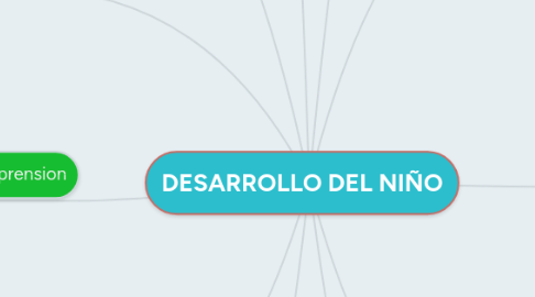 Mind Map: DESARROLLO DEL NIÑO