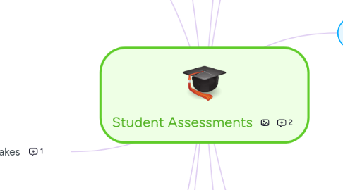 Mind Map: Student Assessments