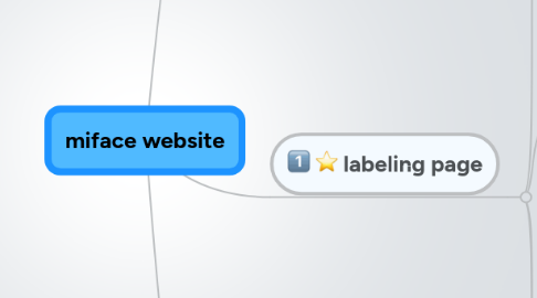 Mind Map: miface website