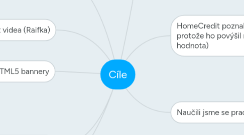 Mind Map: Cíle