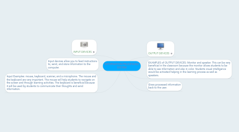 Mind Map: INFORMATION PROCESSING SYSTEM
