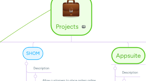 Mind Map: Projects