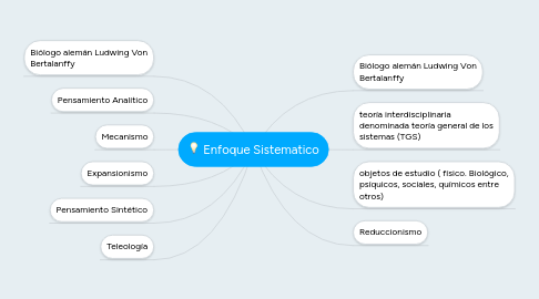 Mind Map: Enfoque Sistematico