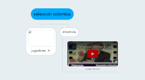 Mind Map: selección colombia
