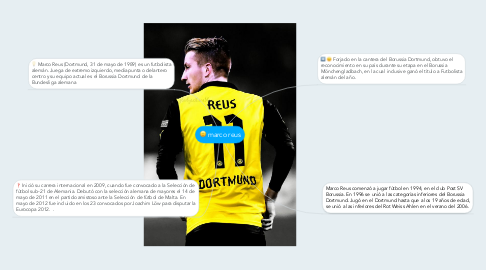 Mind Map: marco reus