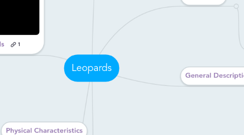 Mind Map: Leopards