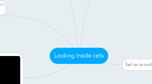 Mind Map: Looking inside cells
