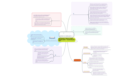 Mind Map: DERECHO MERCANTIL