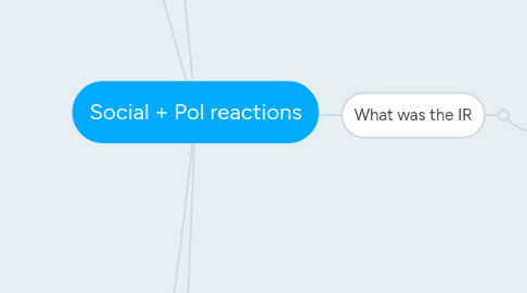 Mind Map: Social + Pol reactions