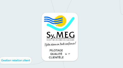 Mind Map: PILOTAGE QUALITÉ CLIENTÈLE