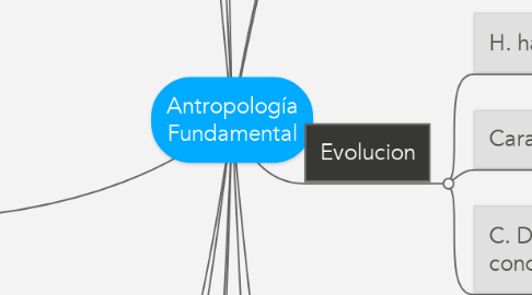 Mind Map: Antropología Fundamental