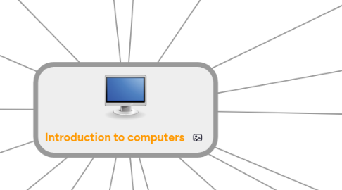 Mind Map: Introduction to computers