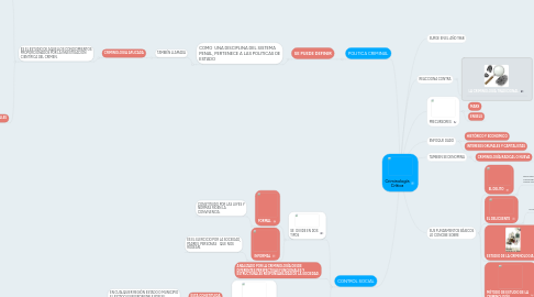 Mind Map: Criminología Crítica