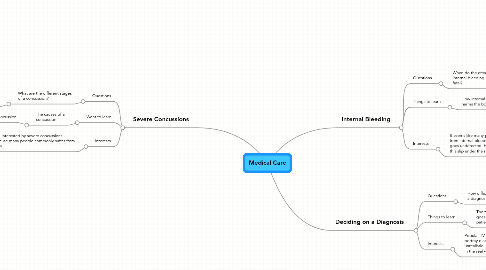 Mind Map: Medical Care