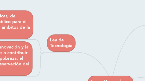 Mind Map: Leyes Venezolanas