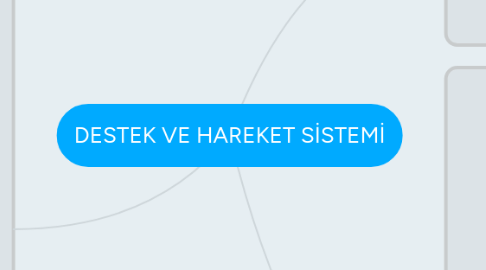 Mind Map: DESTEK VE HAREKET SİSTEMİ