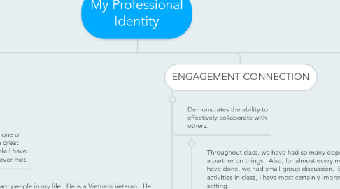 Mind Map: My Professional Identity