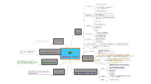 Mind Map: Chapter 06  OUTPUT