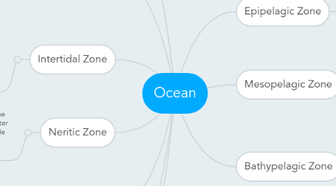 Mind Map: Ocean