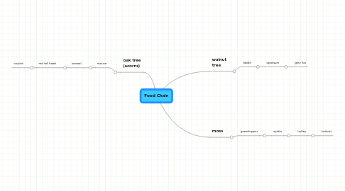 Mind Map: Food Chain