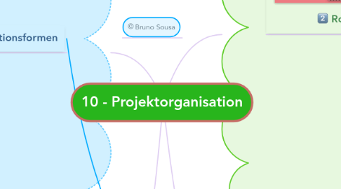 Mind Map: 10 - Projektorganisation