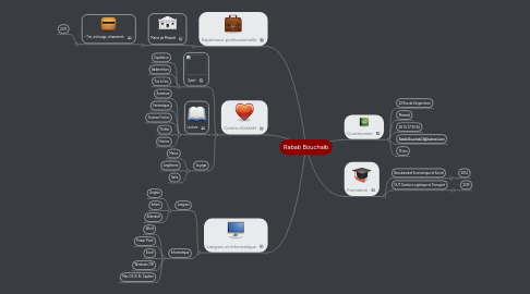 Mind Map: Rabab Bouchaïb