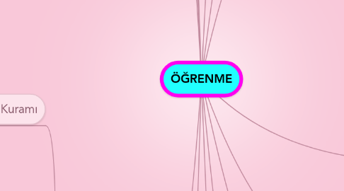 Mind Map: ÖĞRENME