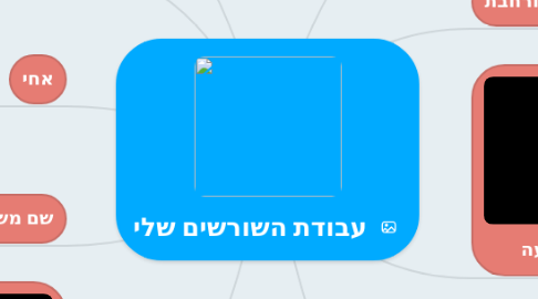 Mind Map: עבודת השורשים שלי