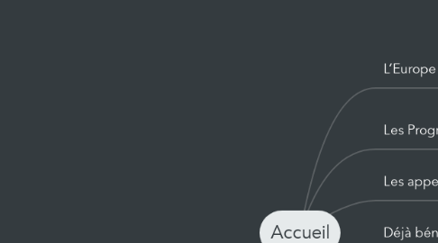 Mind Map: Accueil