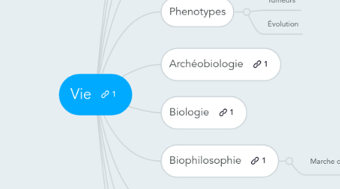 Mind Map: Vie