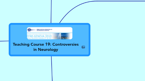 Mind Map: Teaching Course 19: Controversies in Neurology