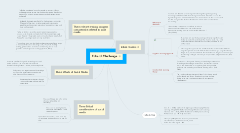 Mind Map: Eckerd Challenge