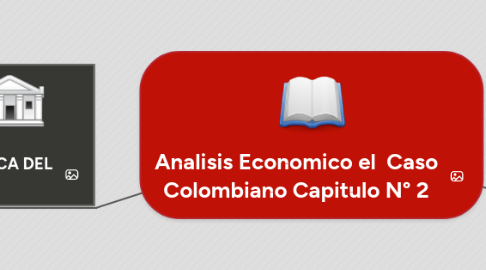 Mind Map: Analisis Economico el  Caso Colombiano Capitulo N° 2