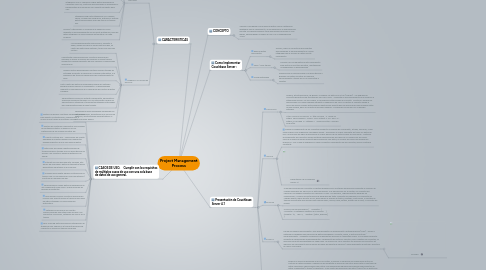 Mind Map: Project Management Process