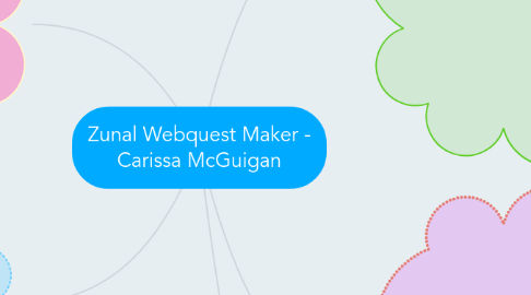 Mind Map: Zunal Webquest Maker - Carissa McGuigan