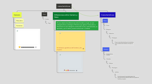 Mind Map: características