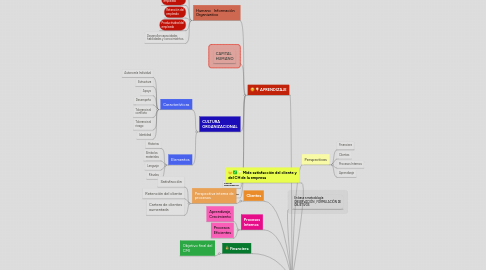 Mind Map: CUADRO DE MANDO INTEGRAL ( C M I )