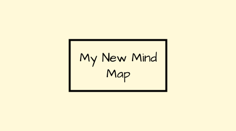 Mind Map: My New Mind Map