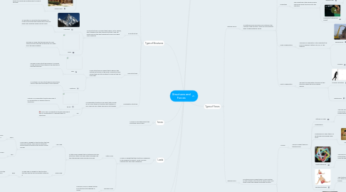 Mind Map: Structures and Forces