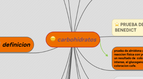 Mind Map: carbohidratos