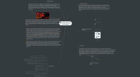 Mind Map: Are We Addicted to Technology?