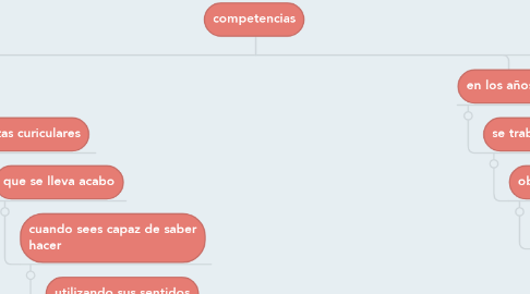 Mind Map: competencias