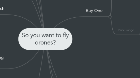 Mind Map: So you want to fly drones?