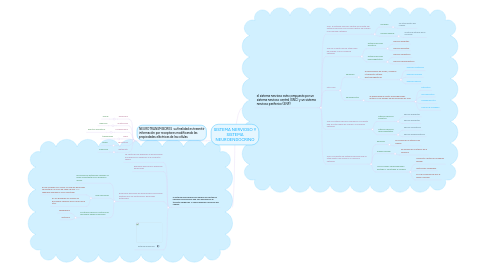 Mind Map: SISTEMA NERVIOSO Y SISTEMA NEUROENDOCRINO