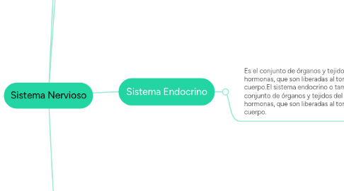 Mind Map: Sistema Nervioso