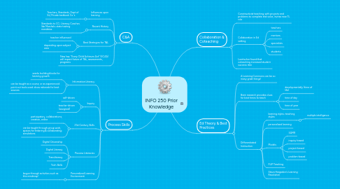 Mind Map: INFO 250 Prior Knowledge