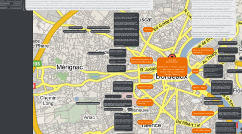 Mind Map: Nuit des Bibliothèques - Esthétiques et Formes musicales - document de travail non finalisé Mission coopération Nicolas Clément